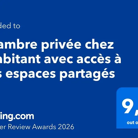 Privee Avec Acces A Des Espaces Partages 홈스테이 캉